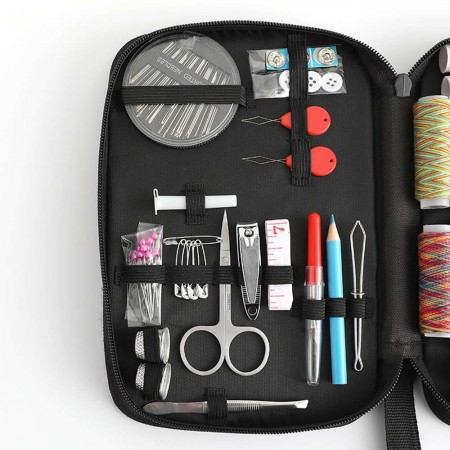 Meidong Sewing Kit for Home, Travel & Emergencies - Filled with Quality Notions Scissor & Thread - Great Gift
